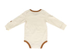 Carhartt Boy's Long Sleeve Cream Onesie with Animals Printed CA6854CA35-AF1
