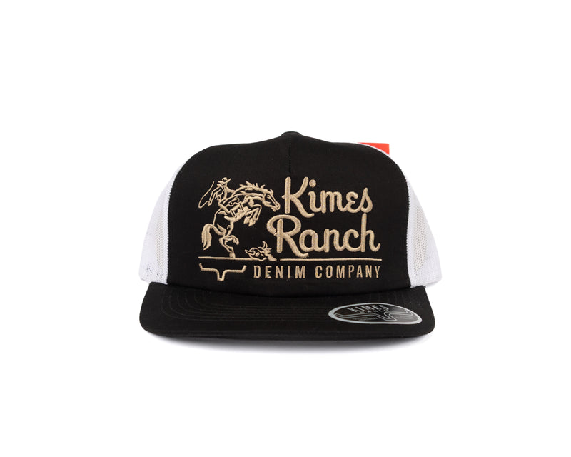 Kimes Ranch Men's Black Davona Snapback 