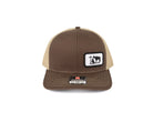 Men's Dally Brown Snapback with Praying Cowboy Patch 