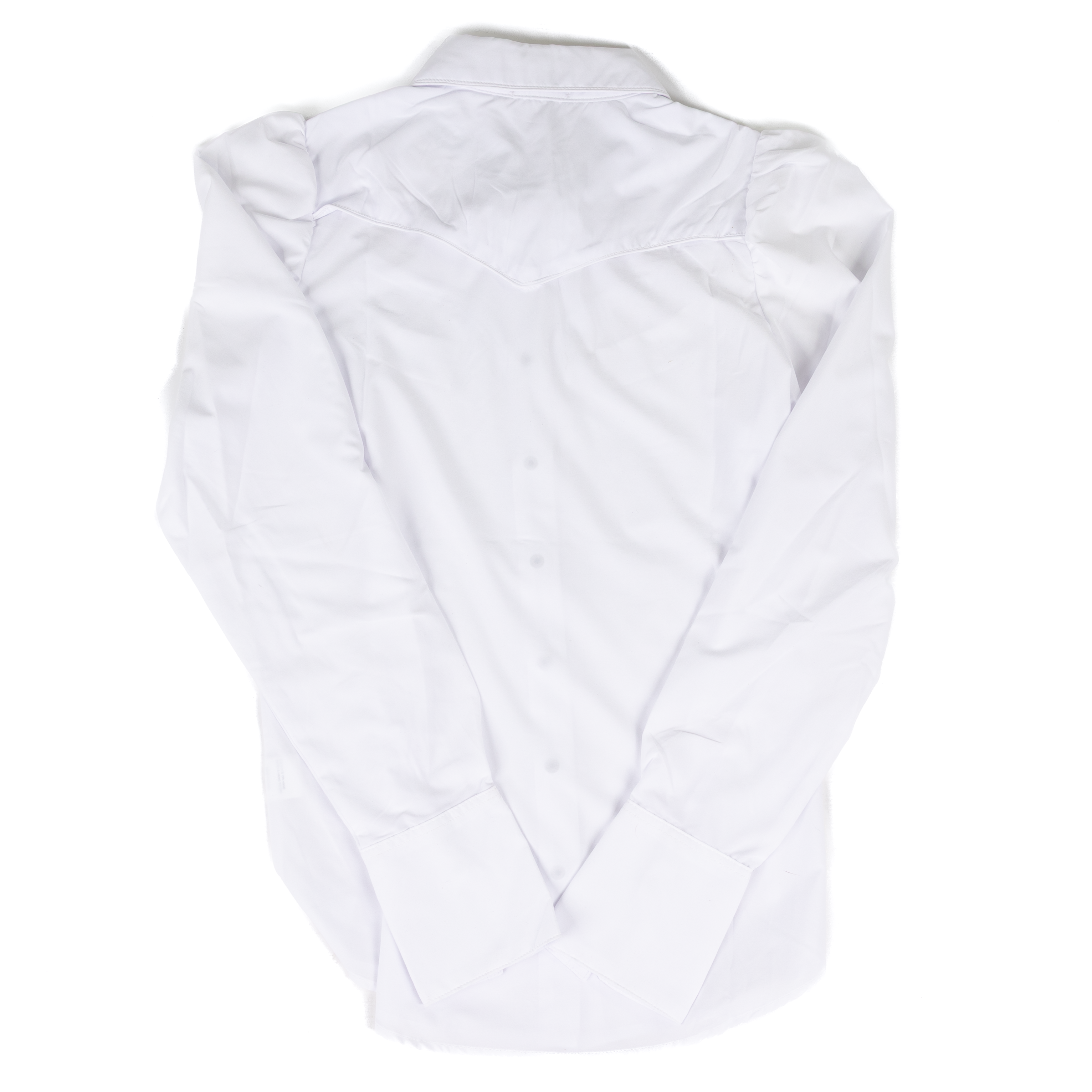 Women's Howdy Hanny Long Sleeve White Yoke Snap Up Top 