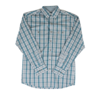 Men's Wrangler George Strait Blue Plaid Button Down Shirt 112381965