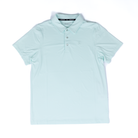Men's Hooey Drive Bleached Aqua Polo Shirt HP2602AQ