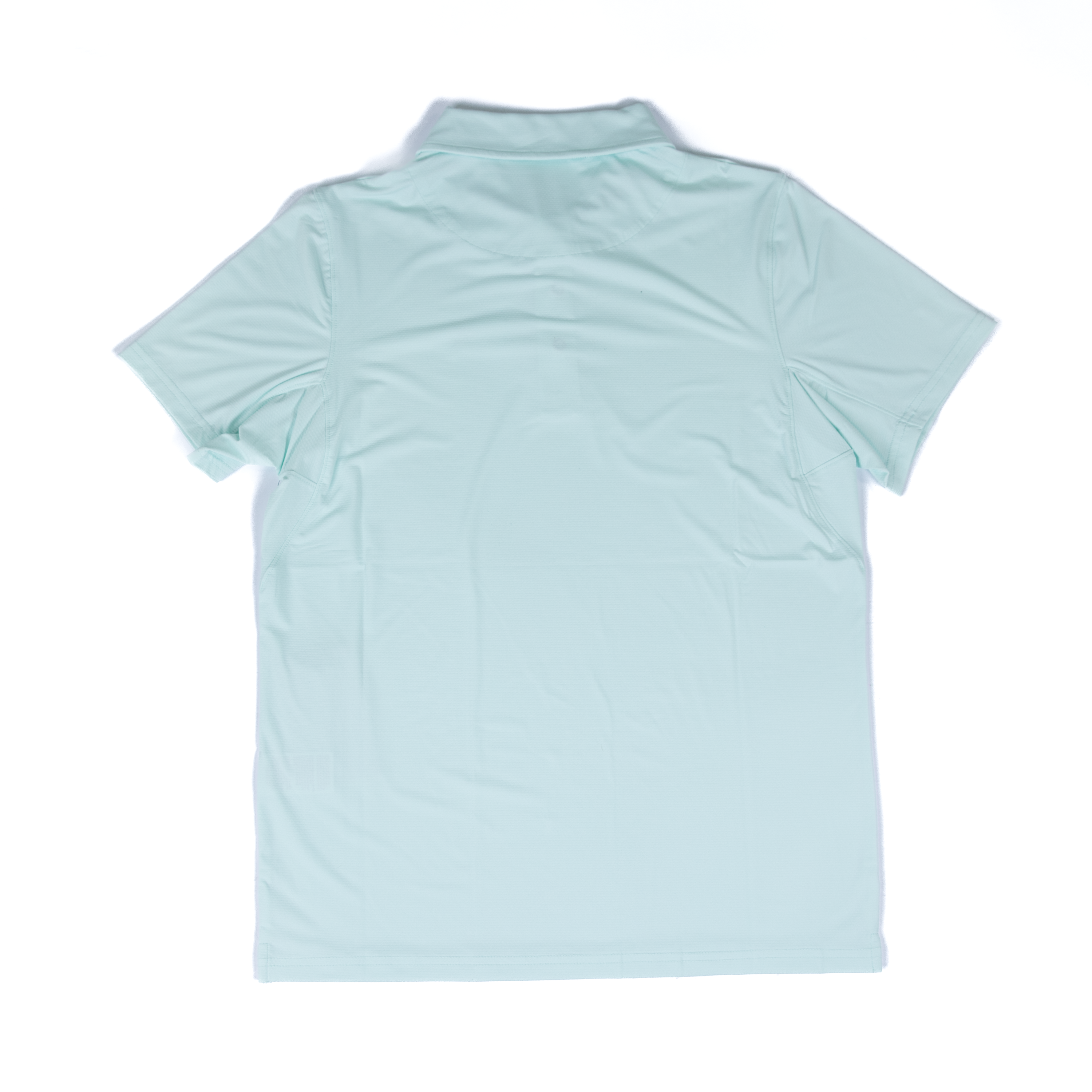 Men's Hooey Drive Bleached Aqua Polo Shirt HP2602AQ
