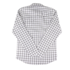 Men's Wrangler Cody Johnson Gray and White Plaid Button Down Shirt 112381514