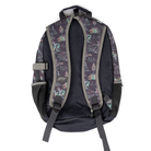 Hooey Charcoal and Gray Rockstar Printed Backpack BP2602CHPR