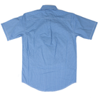 Men's Panhandle Blue Short Sleeve Button Up Shirt RMB3S08267