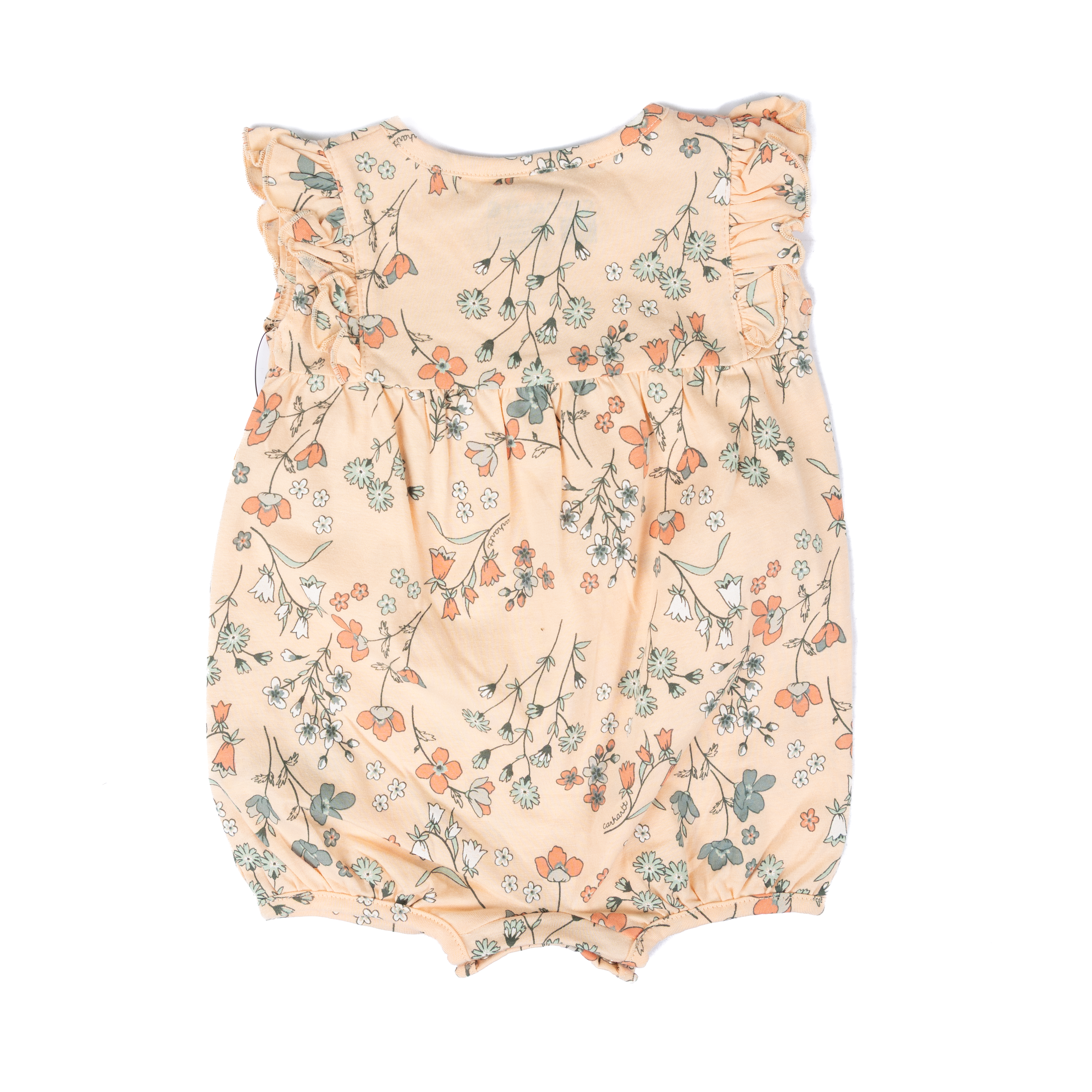 Girl's Carhartt Sleeveless Floral Print Romper CM9770-E801