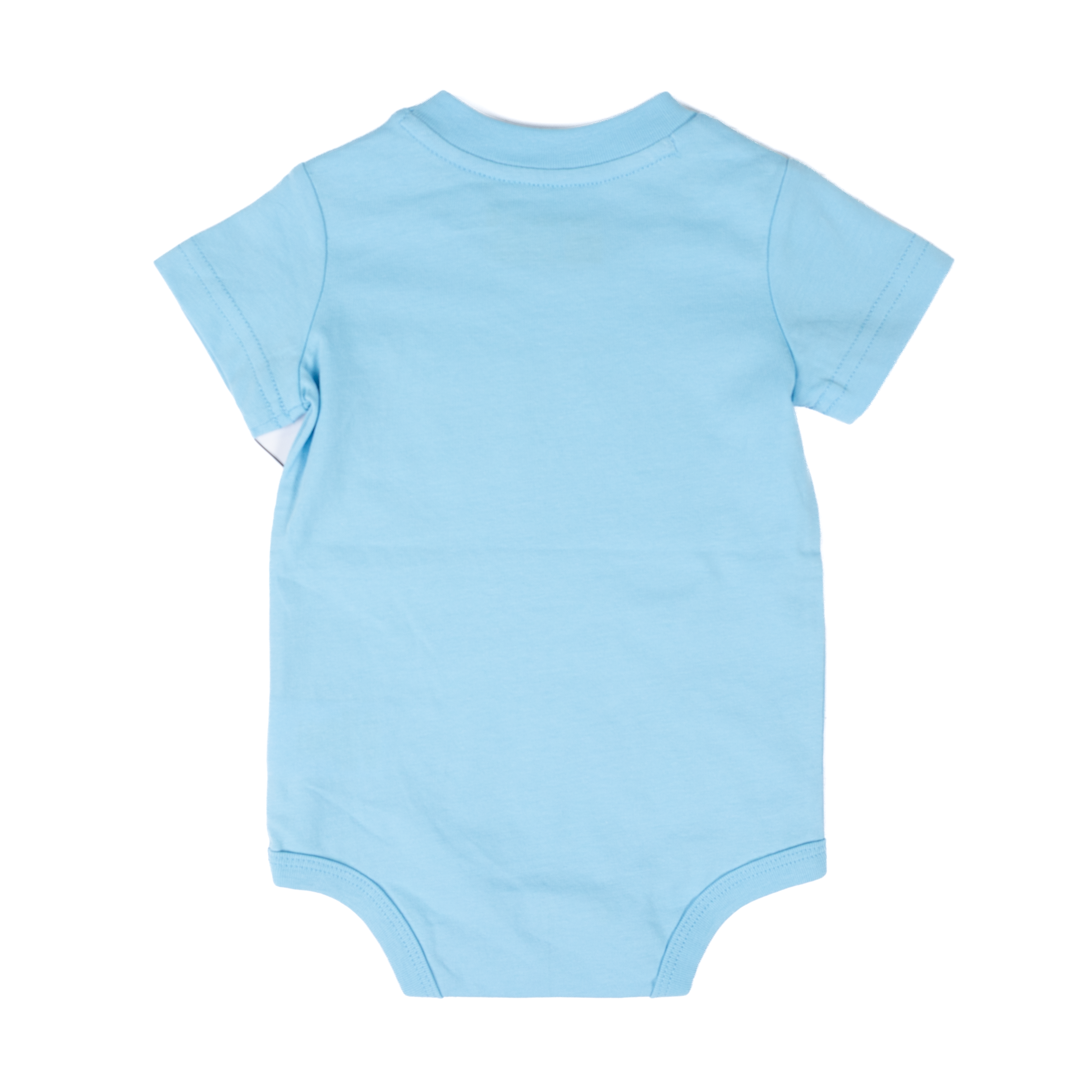 Boy's Carhartt Short Sleeve Light Blue Bodysuit CA5020-HS3