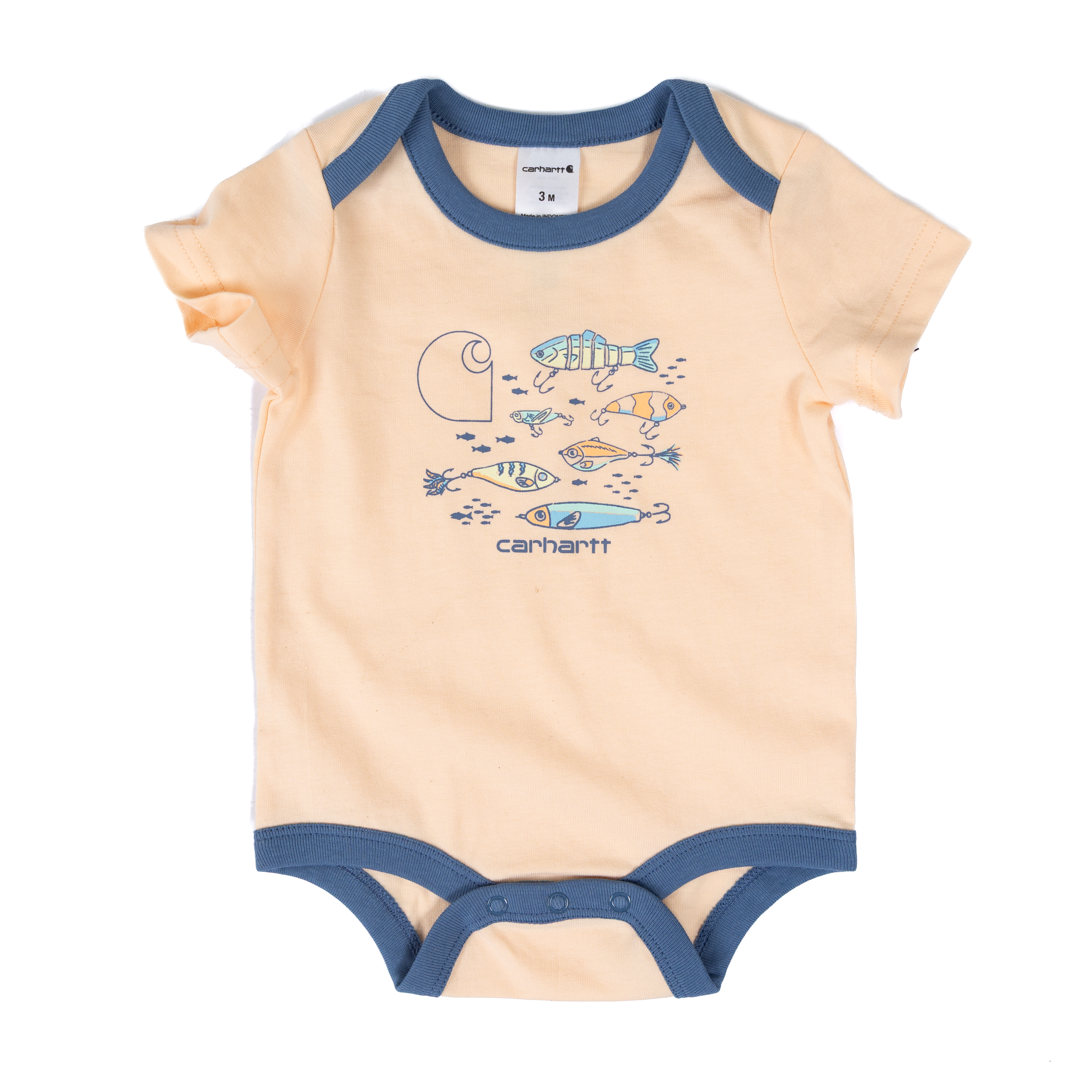 Boy's Carhartt 2 Piece Fish Bodysuit Set CG8106-GC7