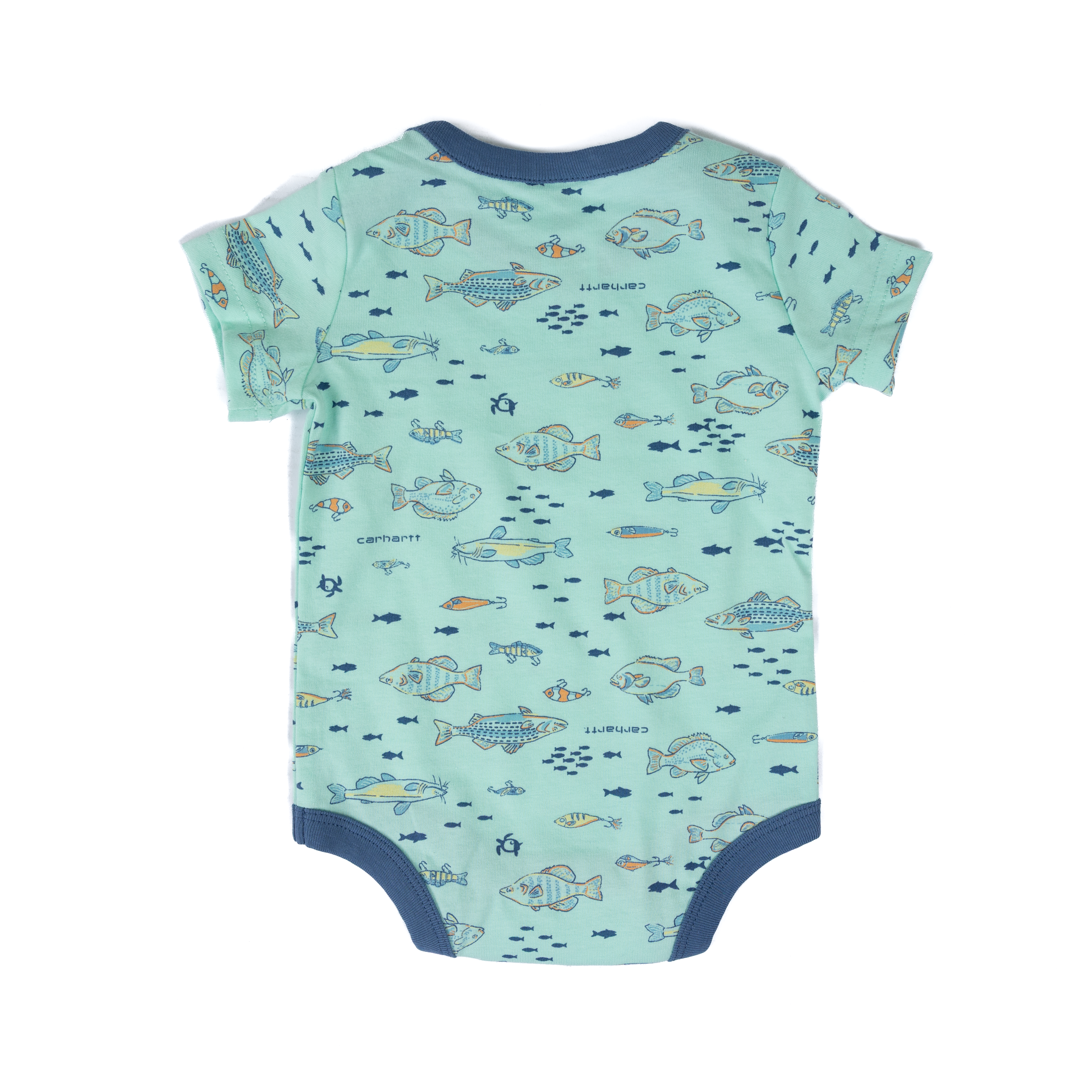 Boy's Carhartt 2 Piece Fish Bodysuit Set CG8106-GC7