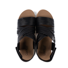 Women's Corky's Black "Good For You" Wedge Open Toe Shoes 41-0706-BLCK