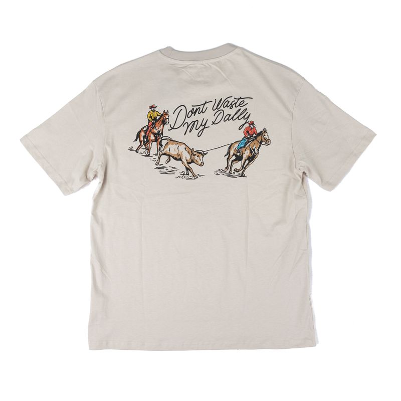 2 Rowels Ranch Gray Don't Waste My Dally T-shirt 