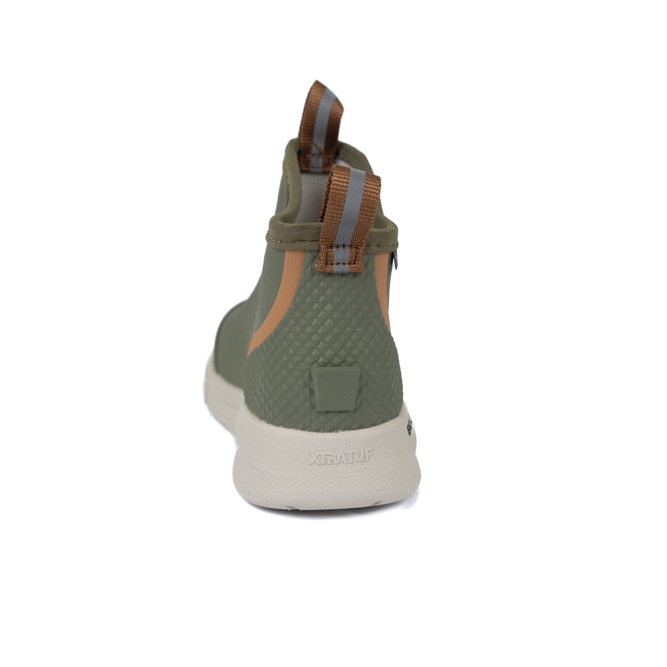 XTRATUF Kid's Green Sport Ankle Deck Boot XKADS300