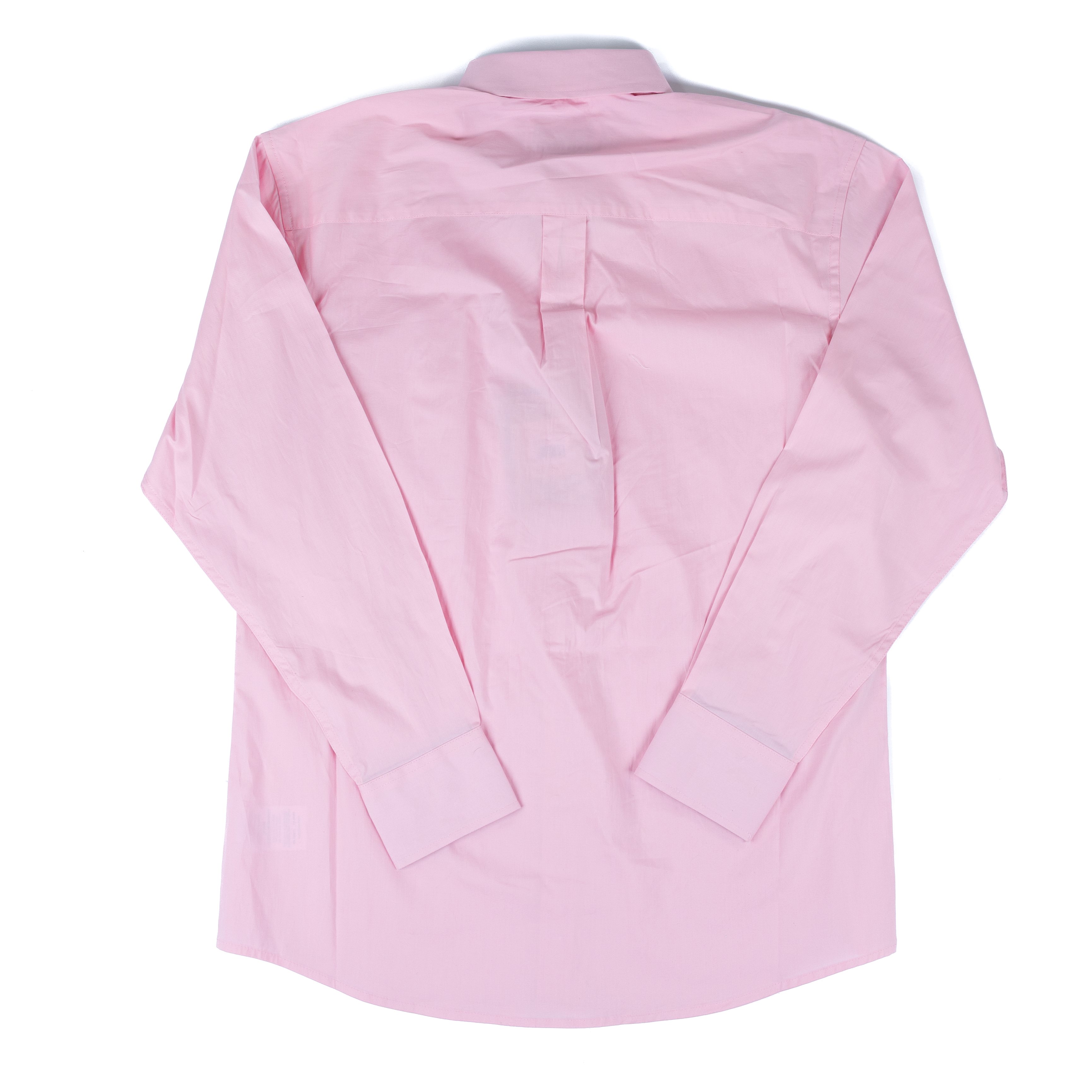 Men's Wrangler George Strait Long Sleeve Solid Pink Button Up 112379046