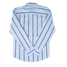 Men's Wrangler Cody Johnson Long Sleeve Blue Striped Button Up 112378978