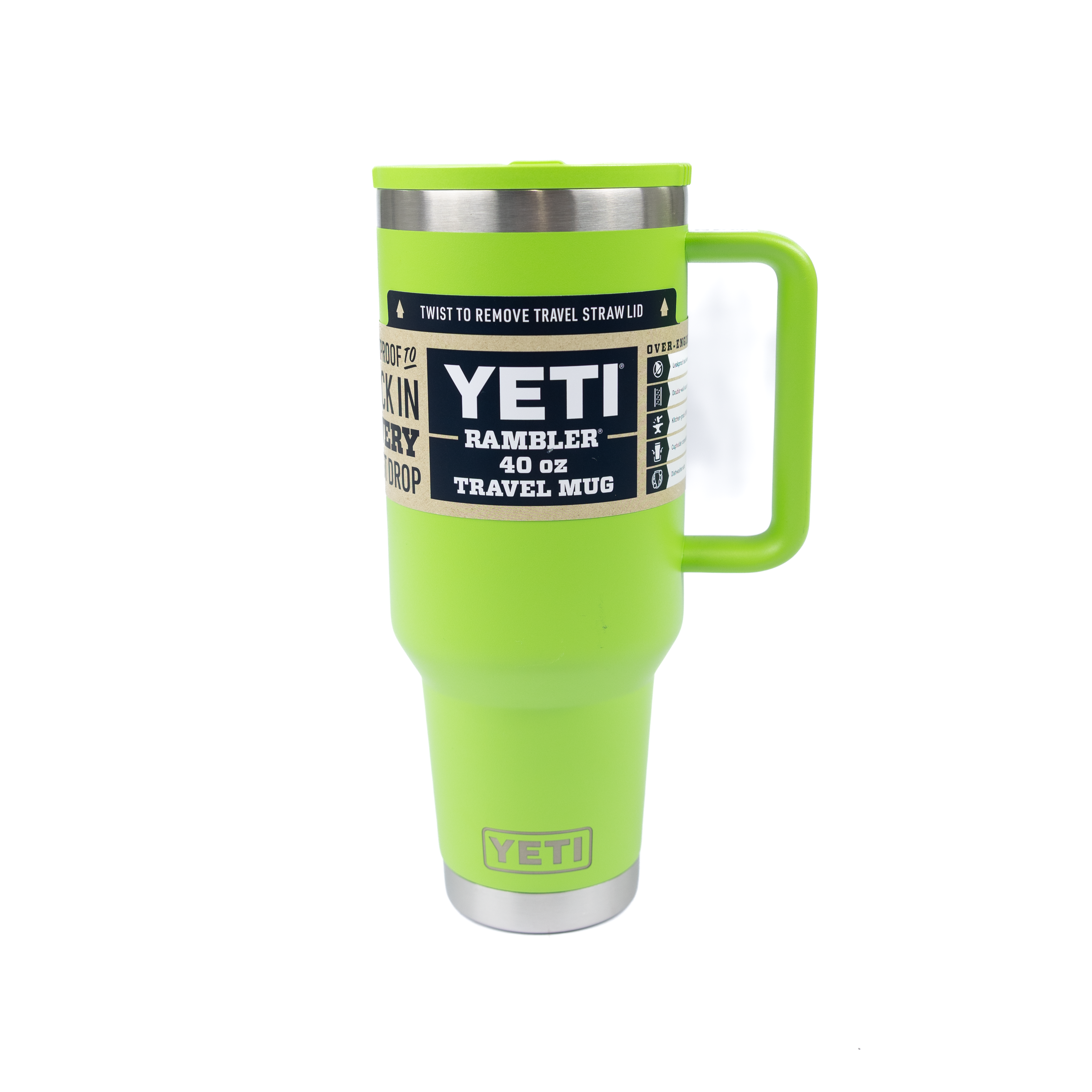 Yeti 40oz Venom Rambler Travel Mug with Handle YRAM40STRVENOM