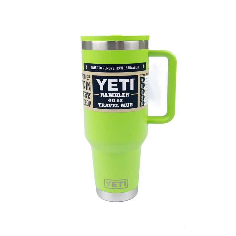 Yeti 40oz Venom Rambler Travel Mug with Handle YRAM40STRVENOM
