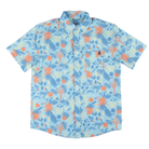 Men's Huk Short Sleeve Kona Button Up Caicos Printed Shirt H1500212-414