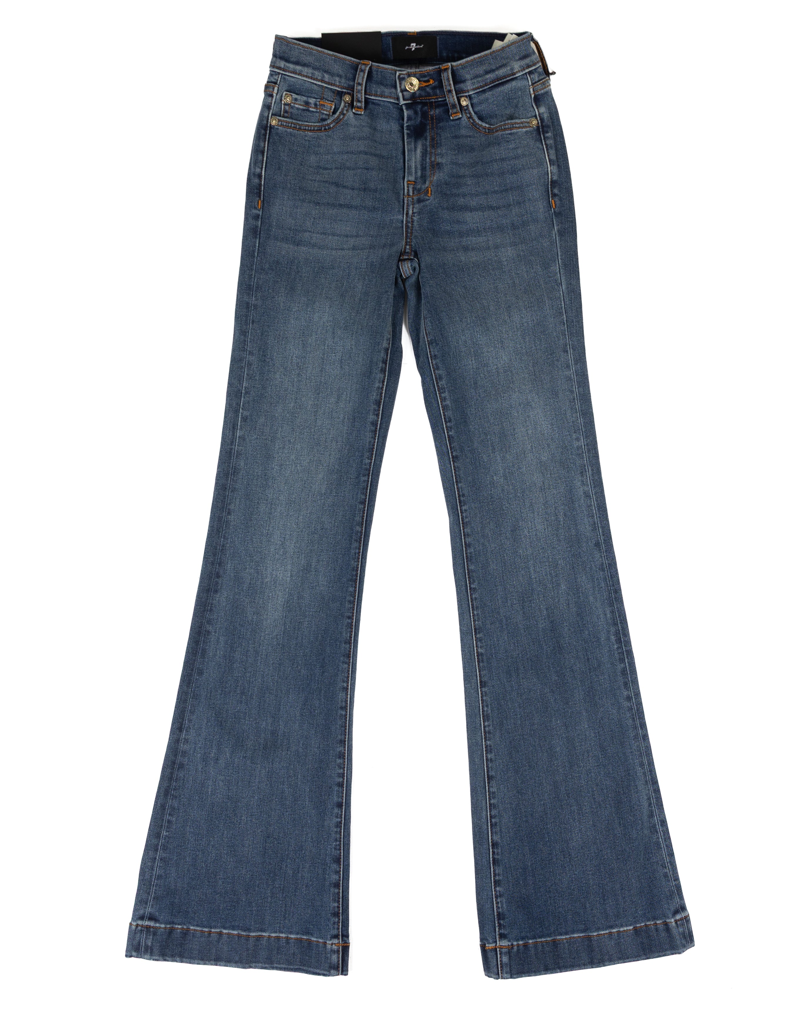 Seven for All Mankind Women's Melody Medium Wash Dojo Jeans 7U300005-41V