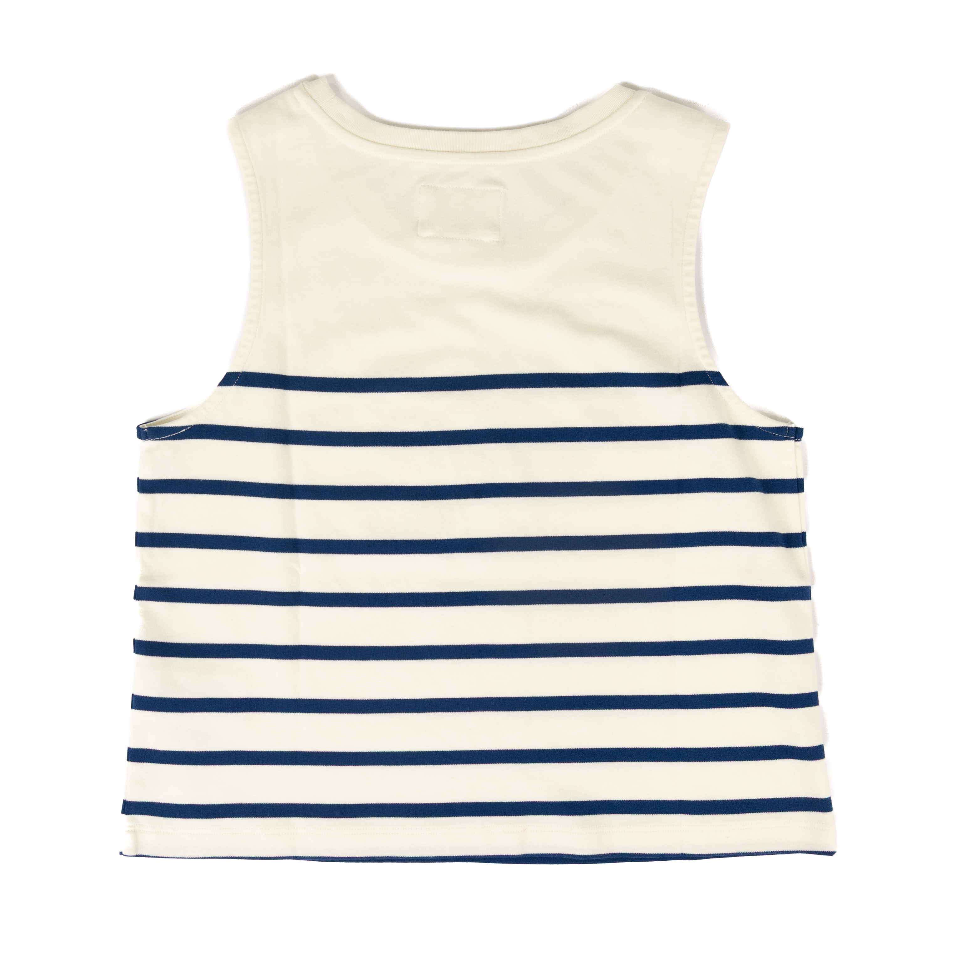 Women's Dear John Jett Cream and Navy Striped Tank Top DKN2195CNE