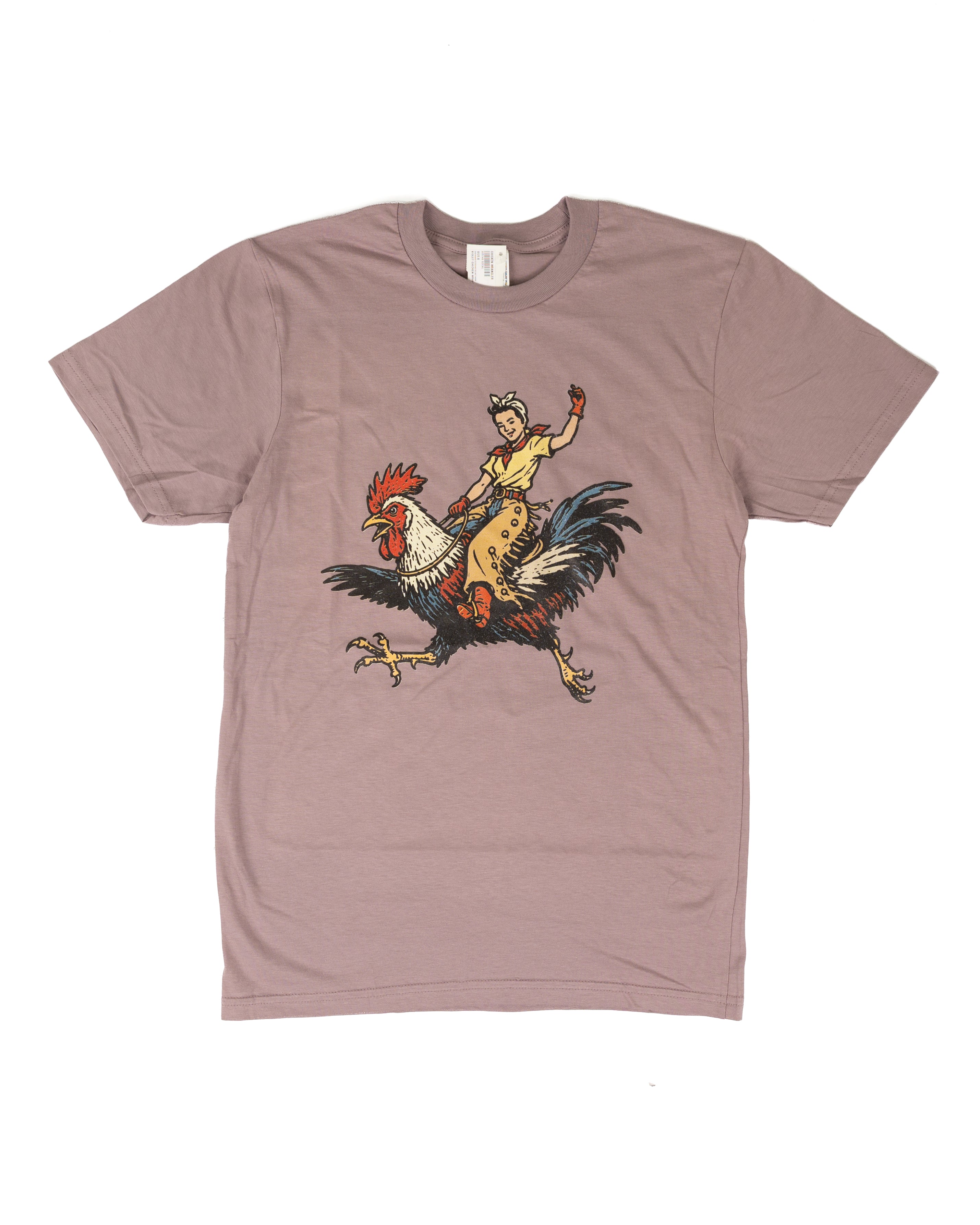 Ranch Swag Women's Short Sleeve Chicken Wrangler T-shirt 