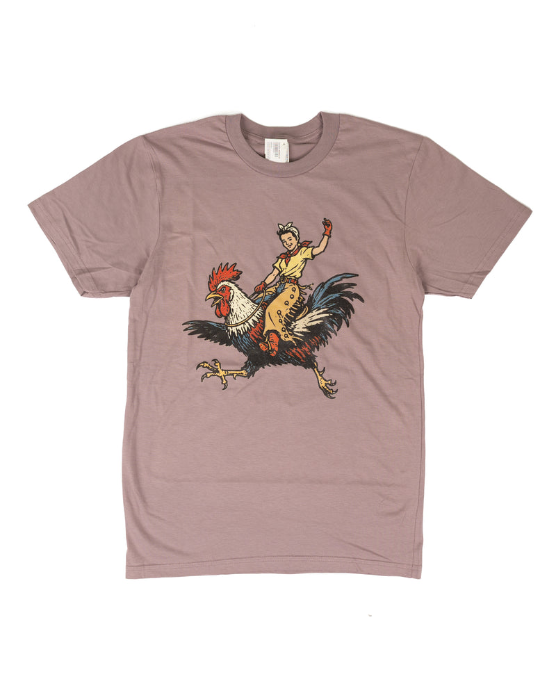 Ranch Swag Women's Short Sleeve Chicken Wrangler T-shirt 