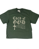 Ranch Swag Women's Short Sleeve Green "Child of God" T-shirt 
