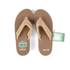 Women's Sanuk Sand Platform Flip Flops 1174039-SAND