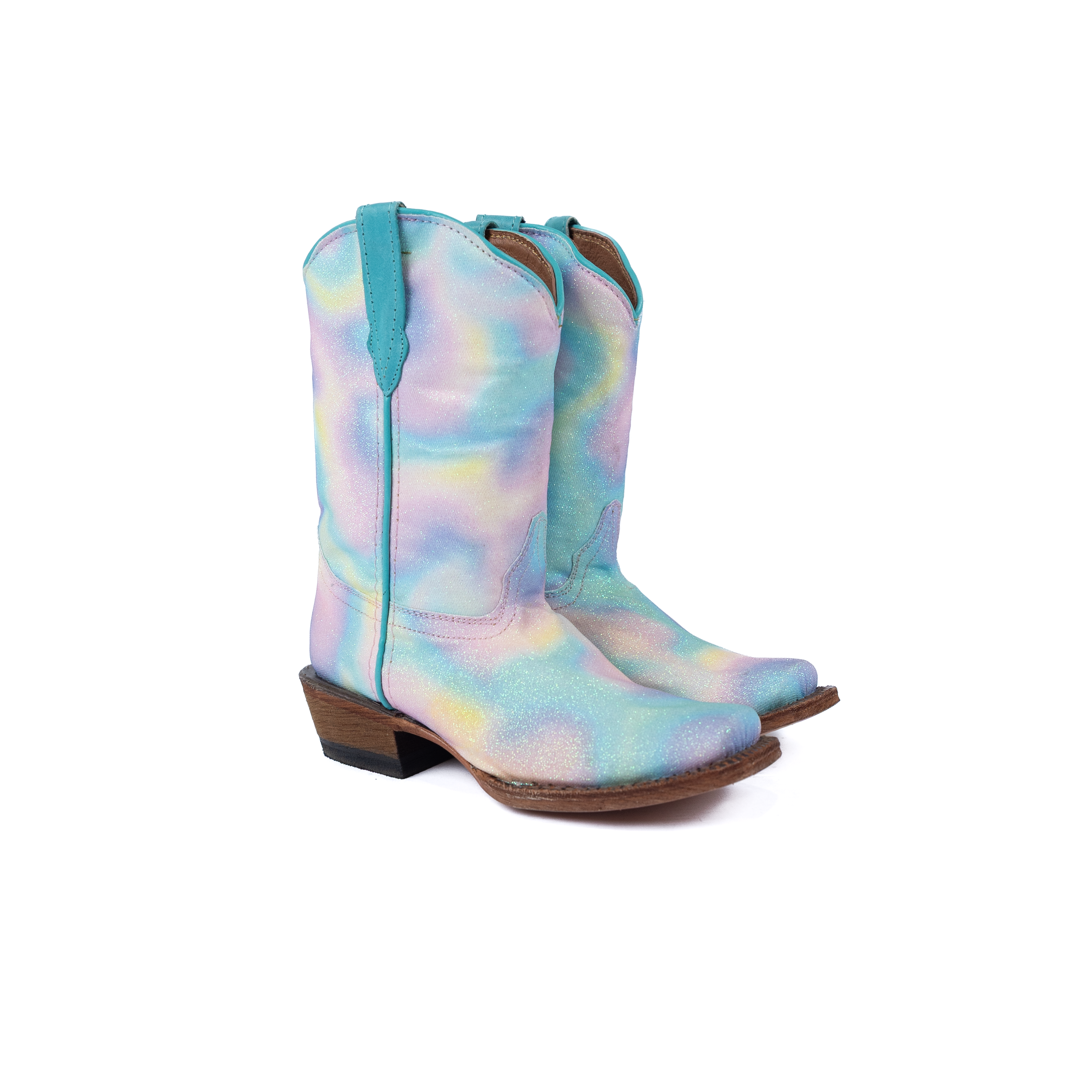 Girl's Tanner Mark Cotton Candy Sparkle Boots TMG205127