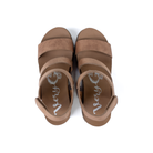 Women's Very G Verde Trail Nude Open Toe Wedge Sandals VGWS0146-430