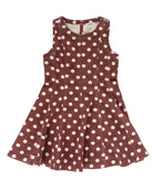ee:some Women's Red Polka Dot Mini Dress 