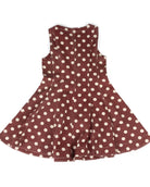 ee:some Women's Red Polka Dot Mini Dress 