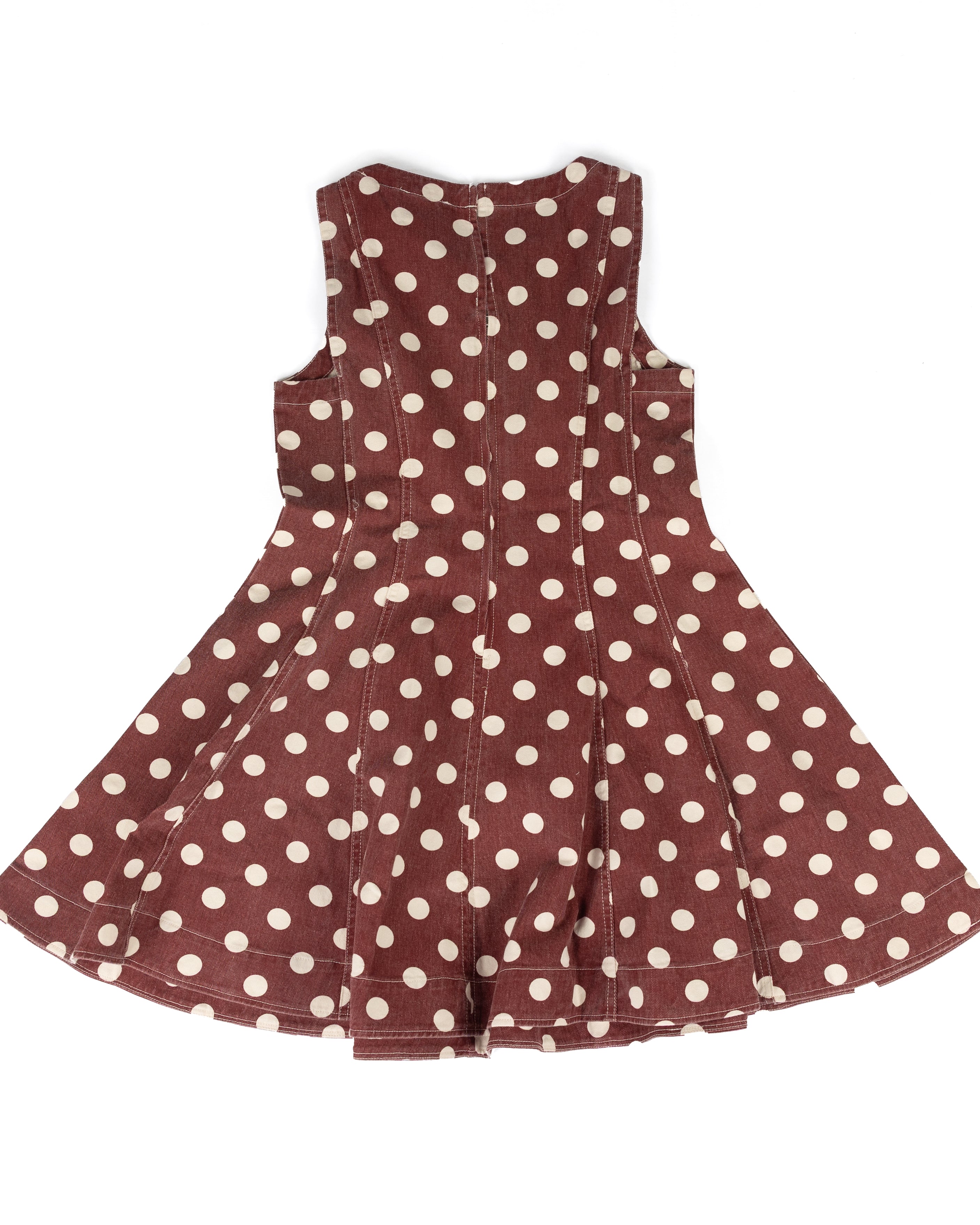 ee:some Women's Red Polka Dot Mini Dress 