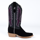 Women's R. Watson Black Roughout Boots with 13" Black Tops RWL8400-1