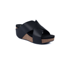 Women's Very Volatile Black Wedge Heels PV1009-BLACK
