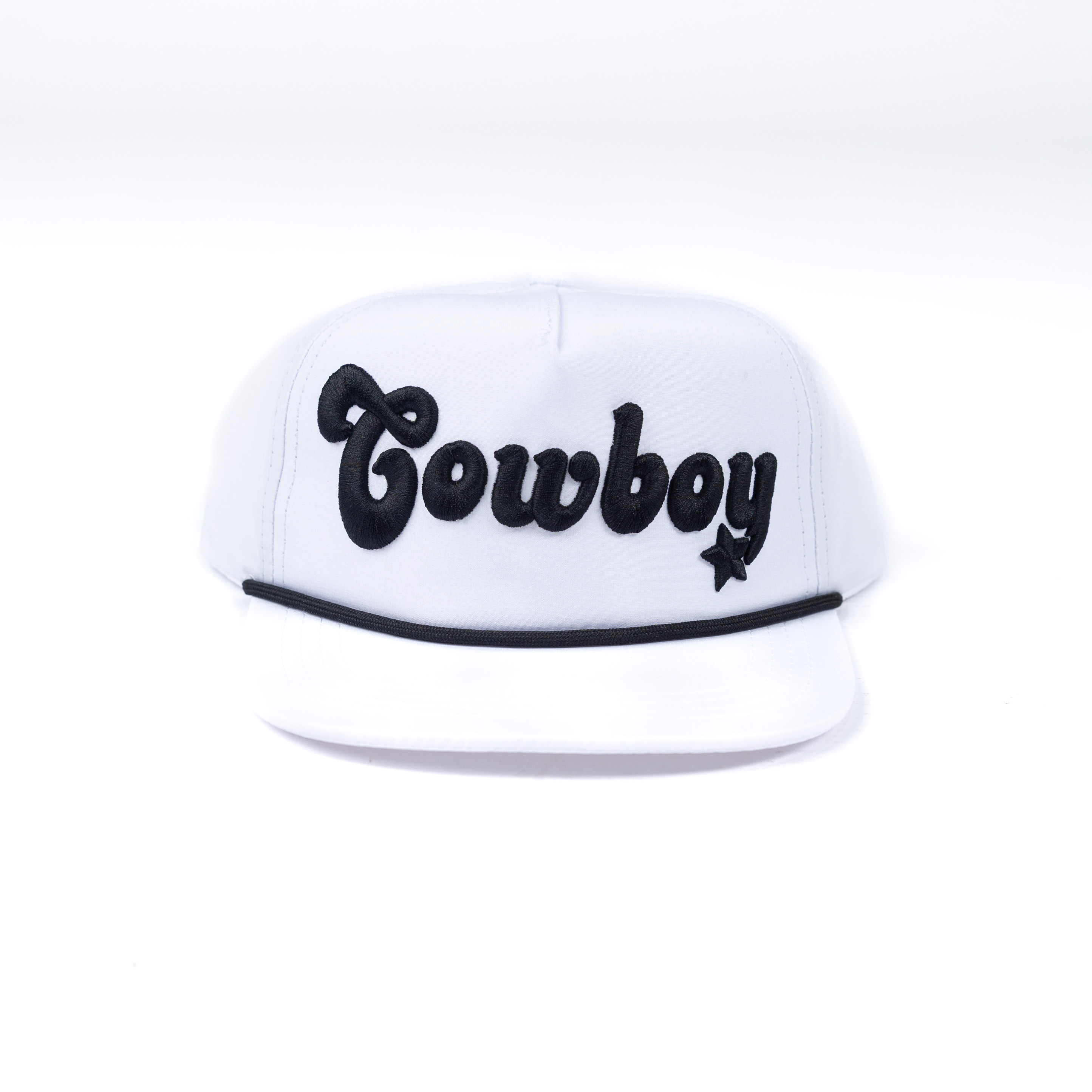 Youth Twisted Filly White "Cowboy" Cap 