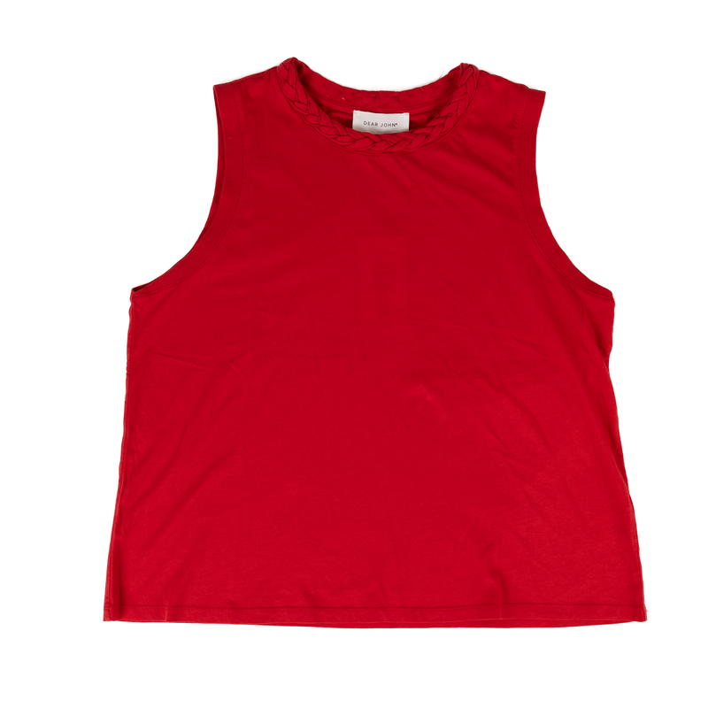 Women's Dear John Marina Salsa Tank Top DKN2152D8SSA