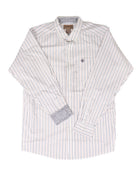 Ariat Men's Long Sleeve Wrinkle Free Whittaker Striped Button Down Shirt 10079411