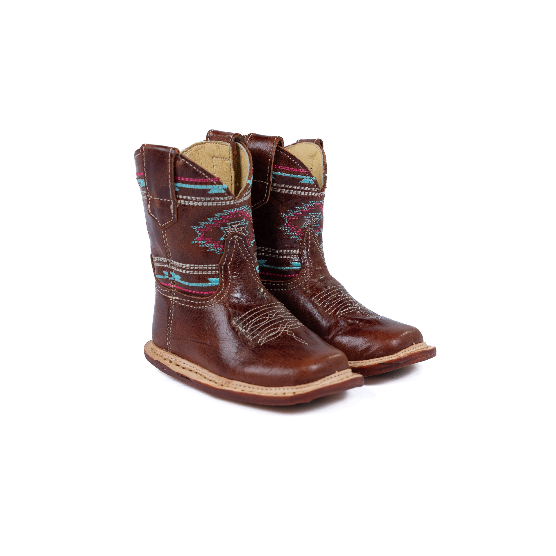 Roppie　0516 Boy's Roper Infant Aztec Embroidered Western Boots 09-016-9992