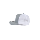 Crazy House Gray and White Cap with Stitching 