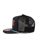 Red Dirt Hat Co Boy's Black Snapback with Multicolor Embroidery  RDHCY-68
