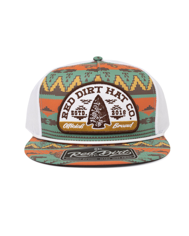 Red Dirt Hat Co Men's Lost & Found Aztec Snapback RDHC-596