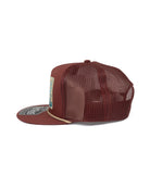 Red Dirt Hat Co Men's "Where's The Beef" Burgundy Snapback RDHC-607