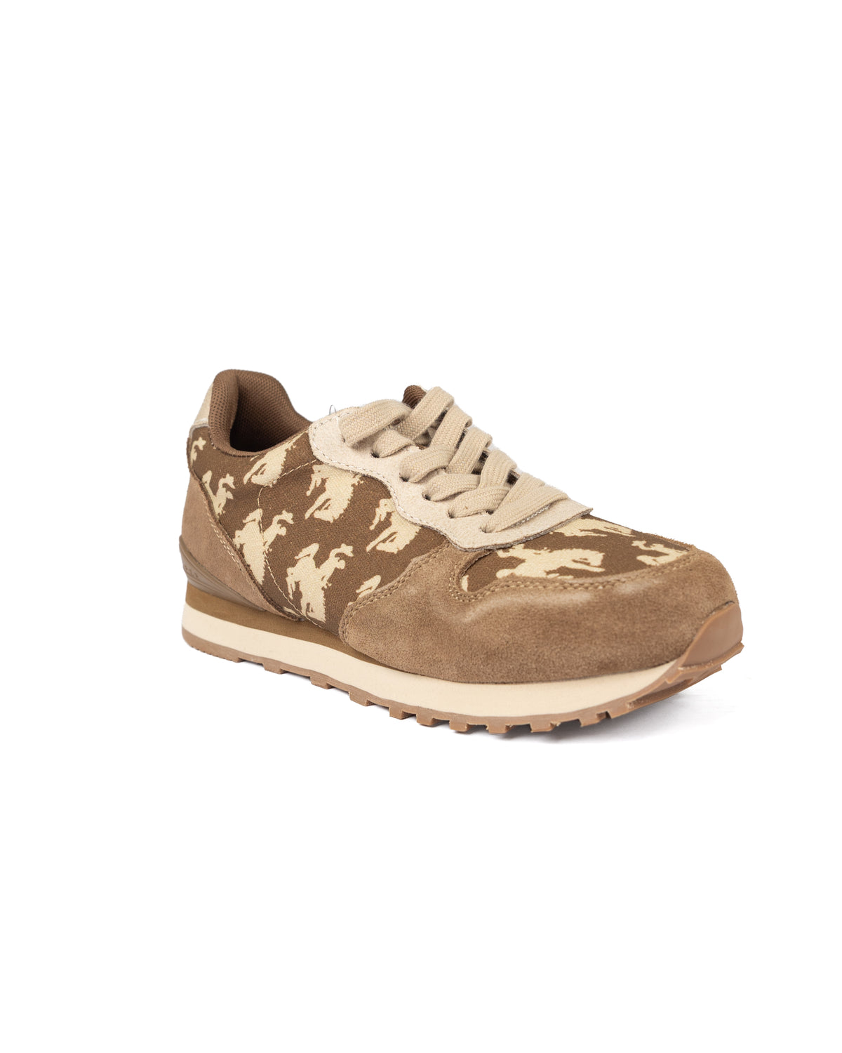 Roper Women's Brown Cow Suede Giddy up Casual Shoes 09-021-1797-3850