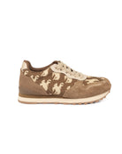Roper Women's Brown Cow Suede Giddy up Casual Shoes 09-021-1797-3850