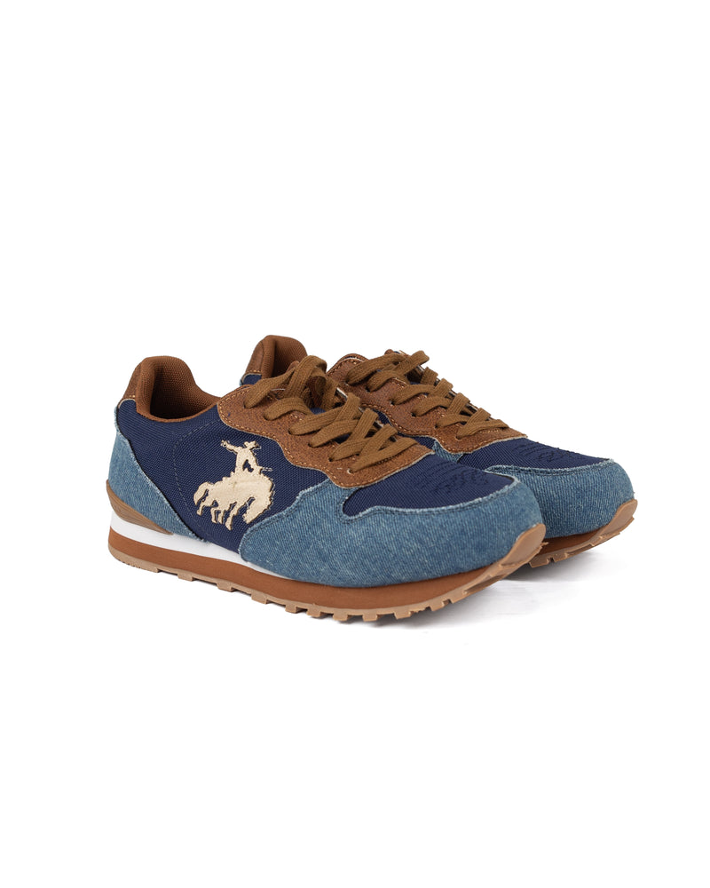 Roper Women's Denim Blue Giddy Up Shoes 09-021-1797-3851