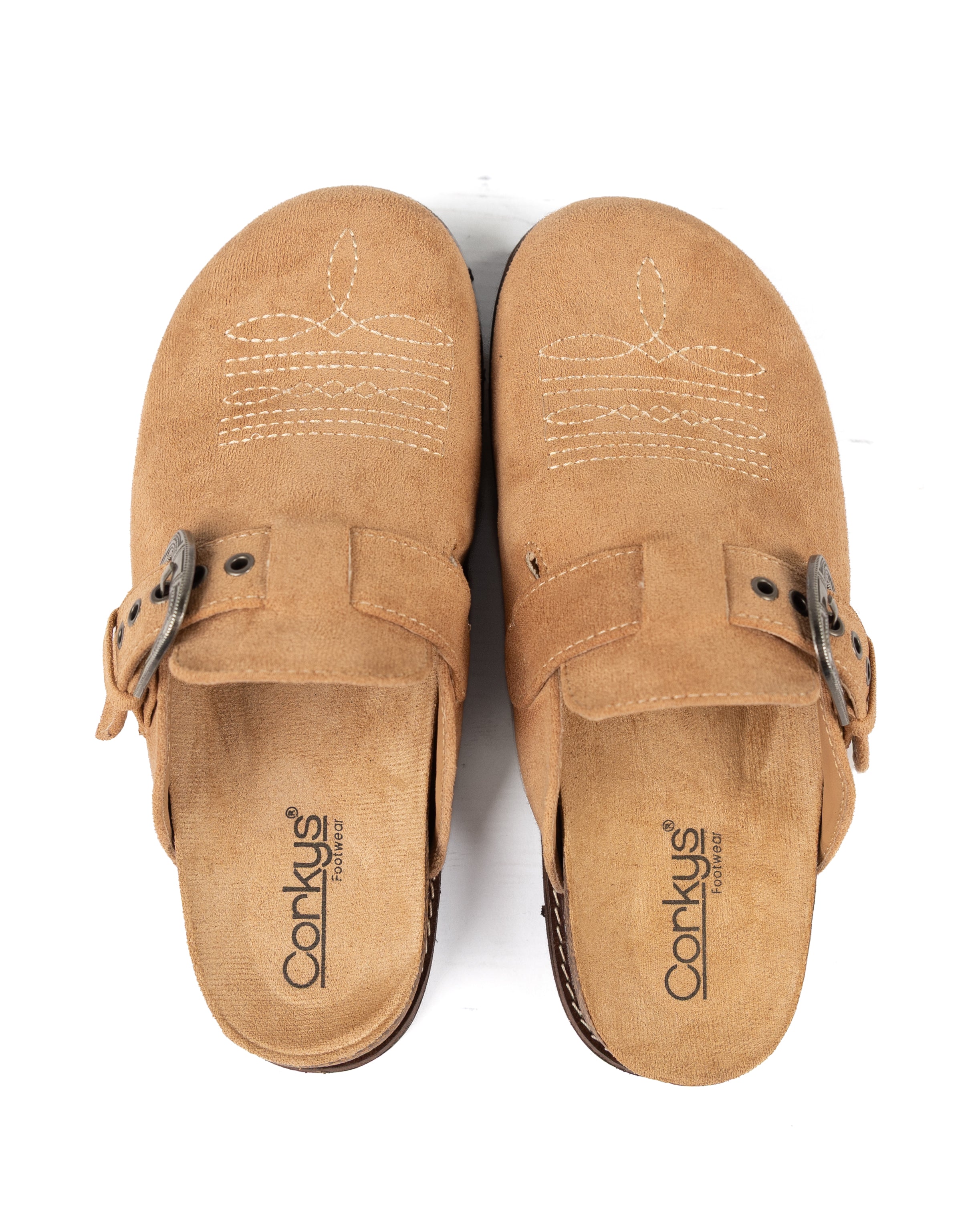 Corky's Women's Camel Broken In Slip On Shoes