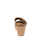 Corky's Women's Honey Cork Double Dare Wedge Sandals