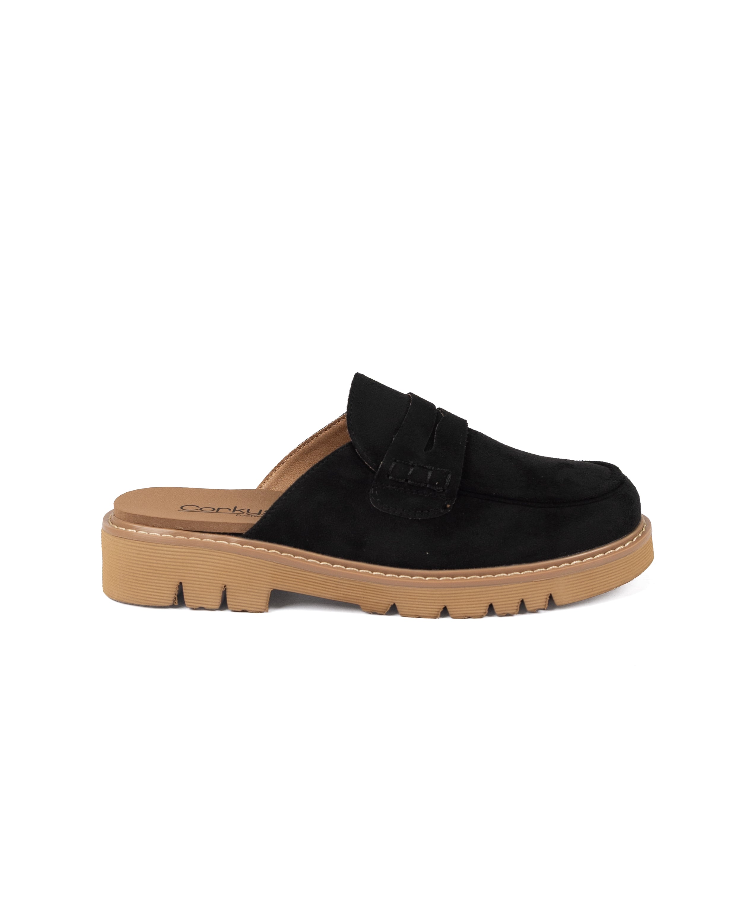 Corky's Women's Black Suede Get Lucky Slip on Shoes