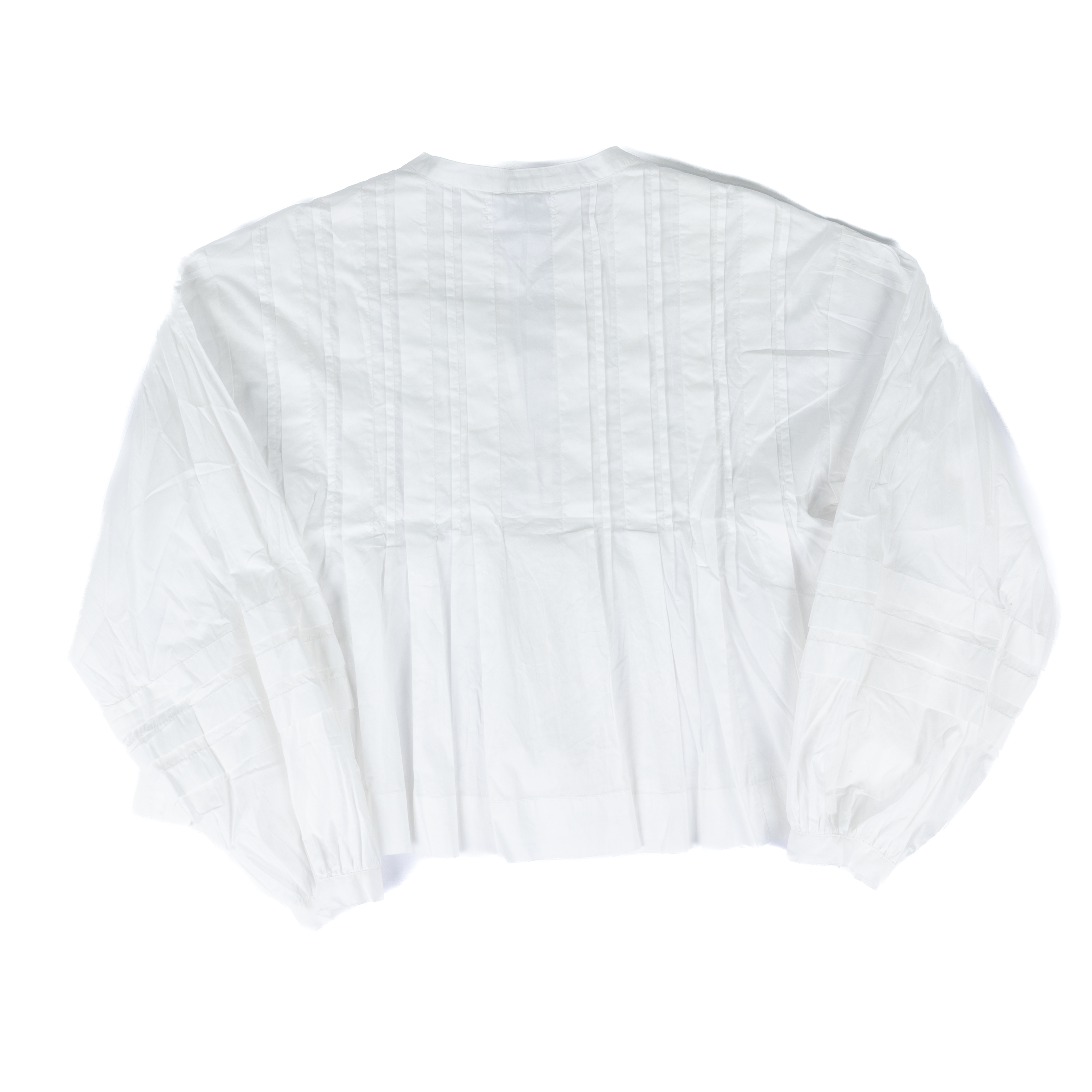 Women's Dear John White Shonda Long Sleeve Blouse DSH1544WHT